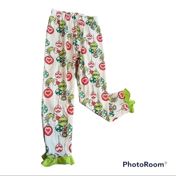 GRINCH Christmas girl pajamas set - Picture 3 of 8